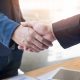 two confident business man shaking hands meeting office success dealing greeting partner concept 1 80x80